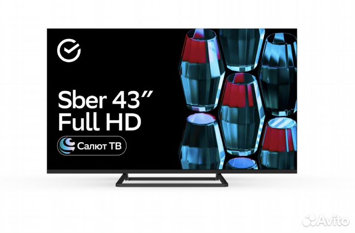 Телевизор Sber SDX-43U4124, 43