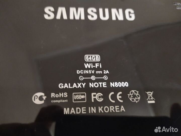 Планшет samsung galaxy Note N8000