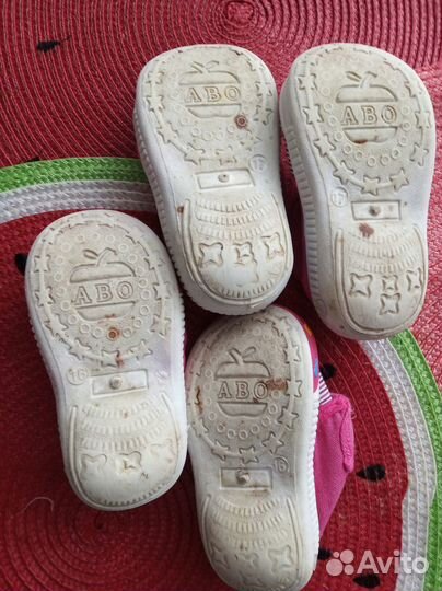 Кеды для девочки 17рр