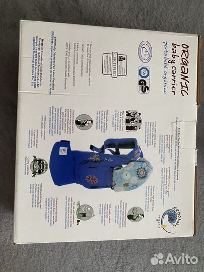 Слинг, эрго рюкзак (кенгуру) для переноски ребенка