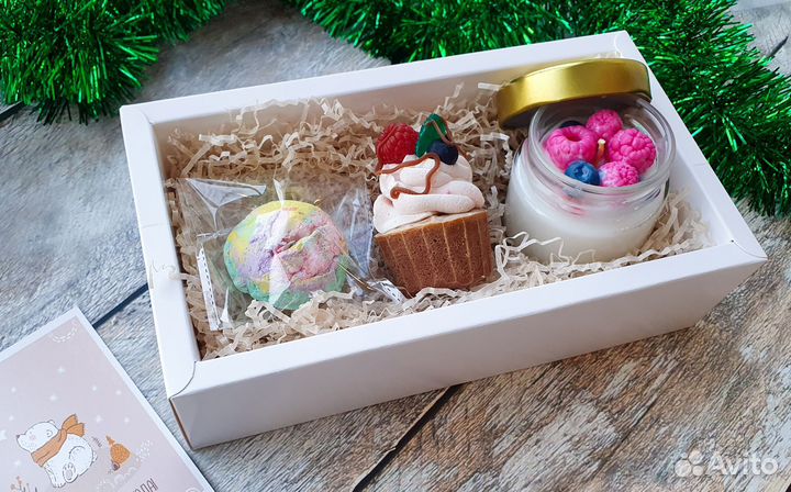 Мыло ручной работы набор