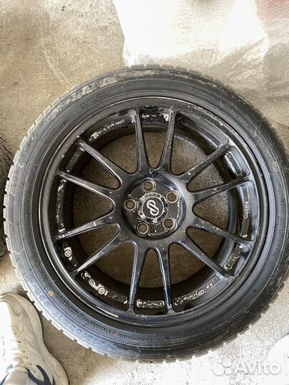 Литье диски r17 5x100 Enkei original