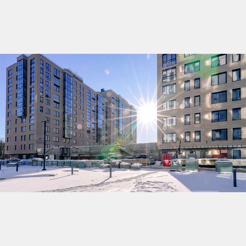 2-к. квартира, 66,8 м², 9/11 эт.