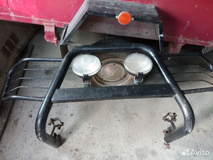 Кенгурятник на ниву