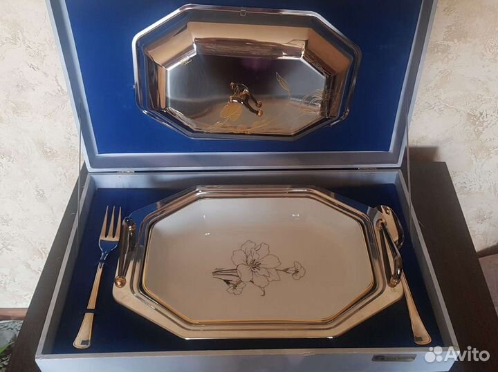 Блюдо для горячего с крышкой 