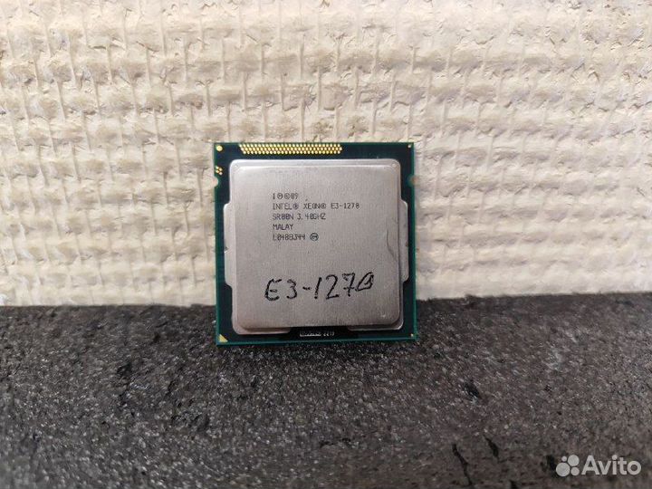 Процессор 1155 сокет xeon e3-1270(аналог i7-2600)