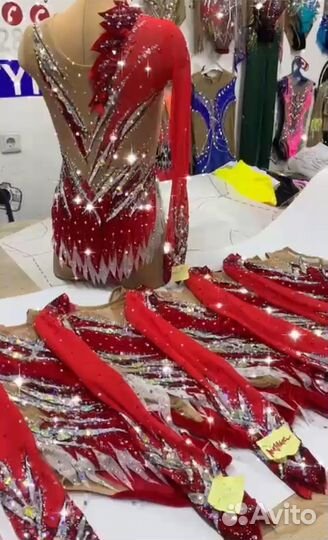 Купальники групповые для художественной гимнастики