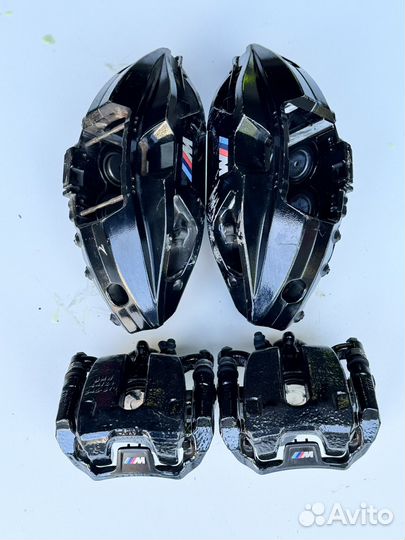 Тормоза м перфоманс на BMW X5 G05 395/370