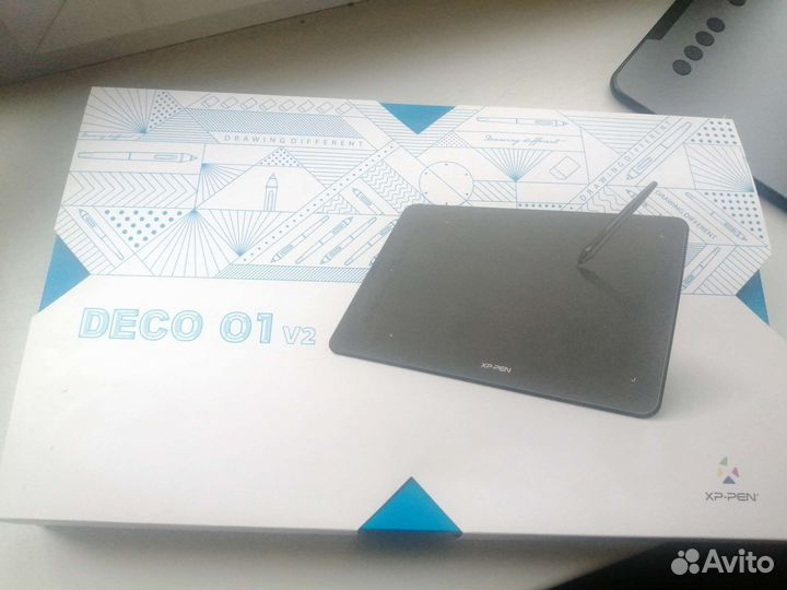 Графический планшет xp pen deco 01 v2