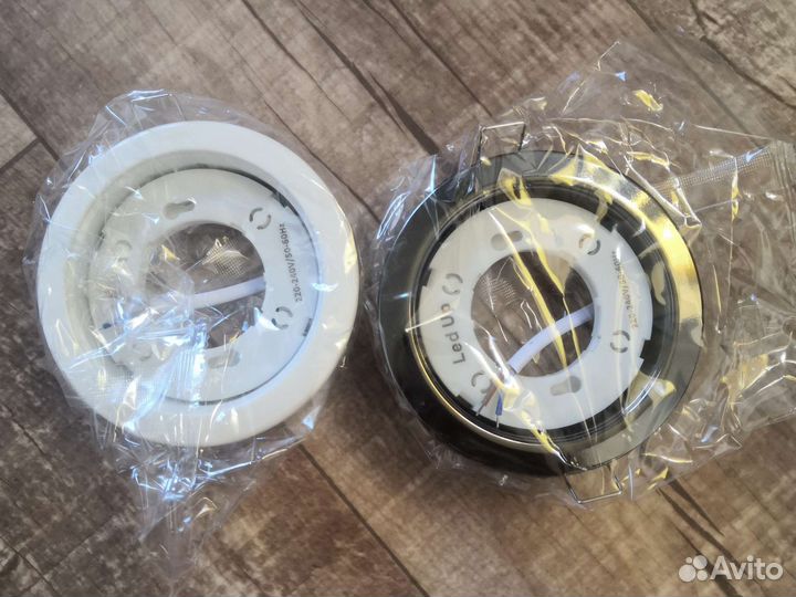 Точечные светильники тонкие встраемые gx53