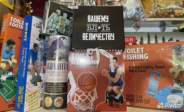 Футбол для туалета, баскетбол, рыбалка и хоккей