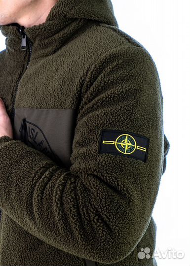 Куртка барашек двухсторонняя Stone Island (99113)