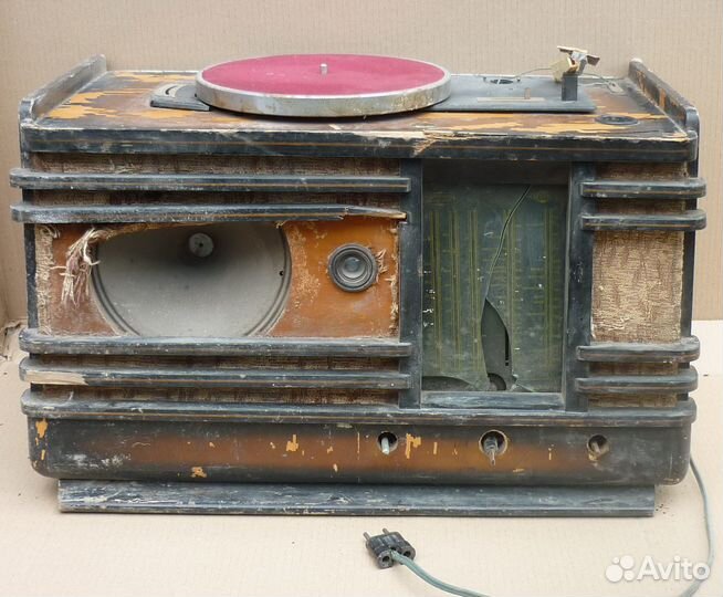 Ламповая радиола Минск Р-7. Корпус и другие части