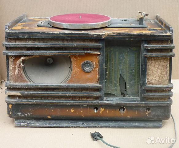 Ламповая радиола Минск Р-7. Корпус и другие части