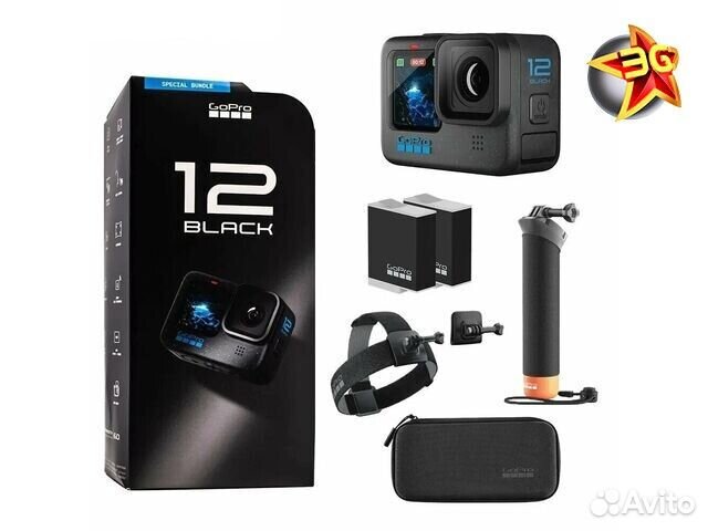 Экшн-камера GoPro hero12 Black Special Bundle