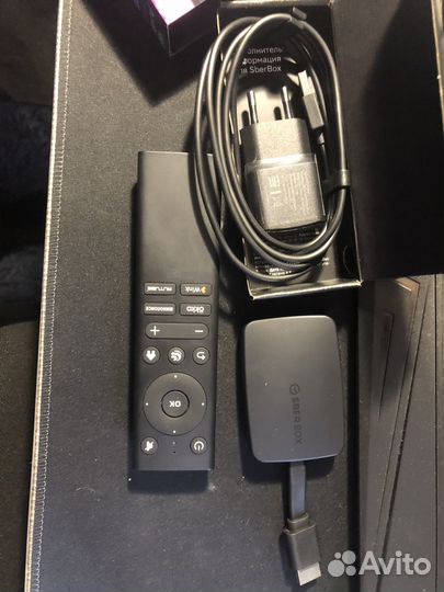 SMART tv приставка sber box