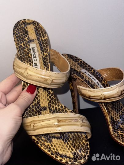 Сандалии Manolo Blahnik оригинал