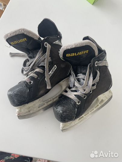 Хоккейные коньки bauer 29,5 рамер