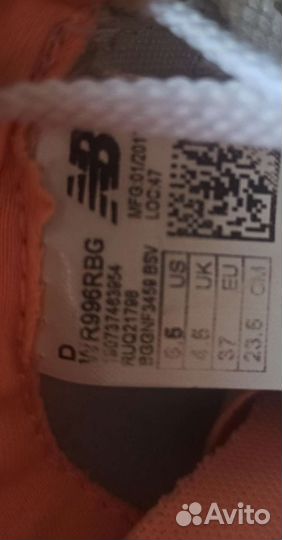 Кроссовки New balance женские NB996 Оригинал