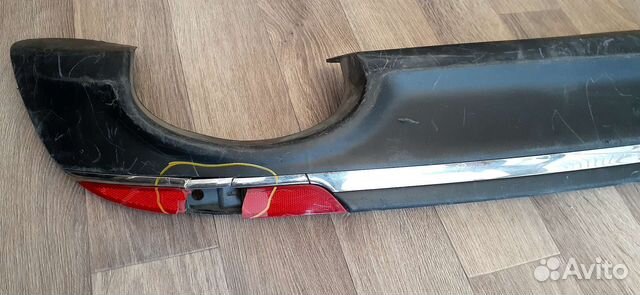 Накладка бампера Kia Optima 4 2016 задняя