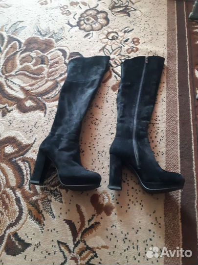 Сапоги ботфорты