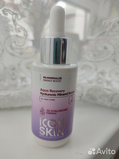 Сыворотка для лица icon scin aqua recovery