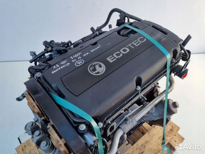 Двигатель Chevrolet 1.6 113-124 л.c F16D4