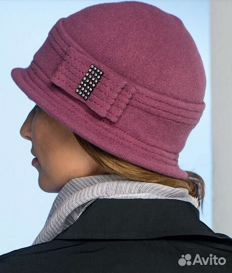 Шляпа женская шерсть натуральная