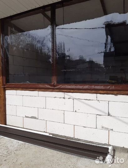 Гибкие окна веранда