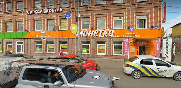 Магазин в проходном месте, 60-136 м²