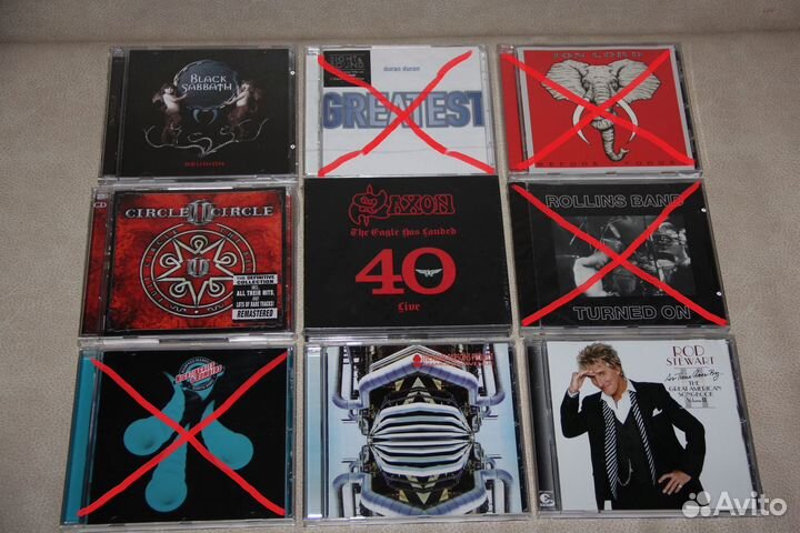 Фирменные CD Rock / Metal