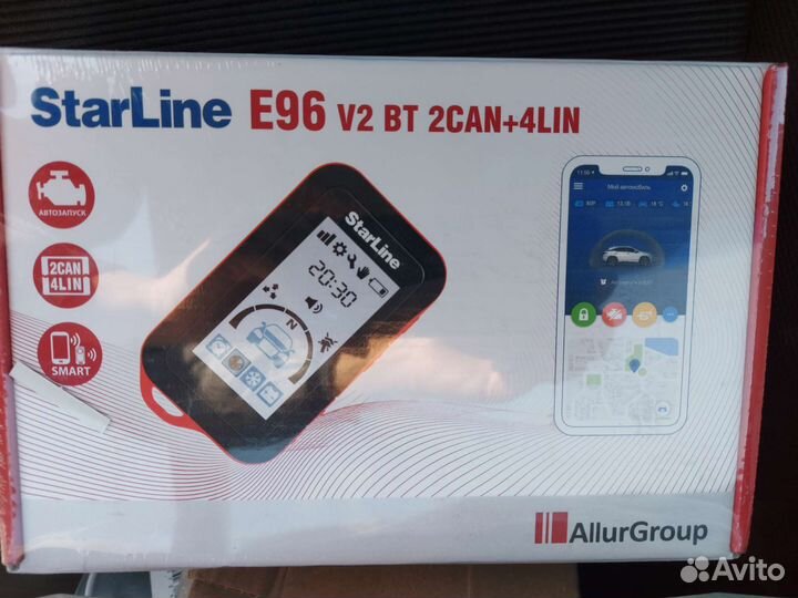 StarLine E96 V2 BT 2CAN+4LIN