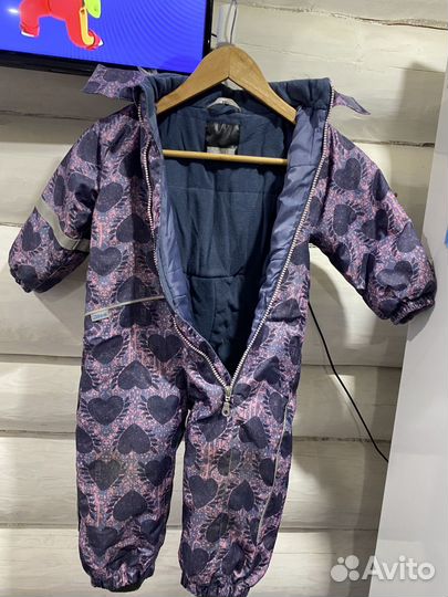 Зимний комбинезон для девочки