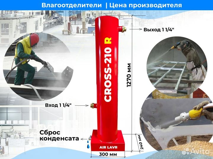 Влагоотделитель 6300 л/м