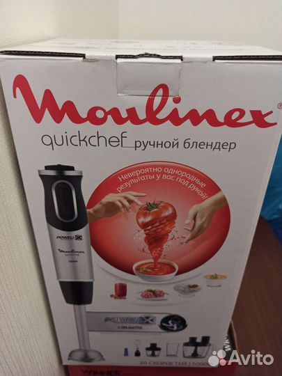 Блендер погружной Moulinex QuickChef DD65L832