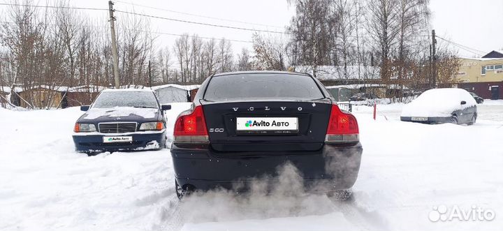 Volvo S60 2.4 AT, 2007, 172 000 км