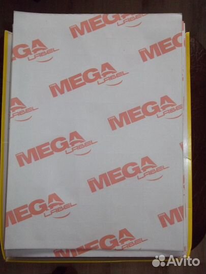 Самоклеящиеся этикетки Mega Label
