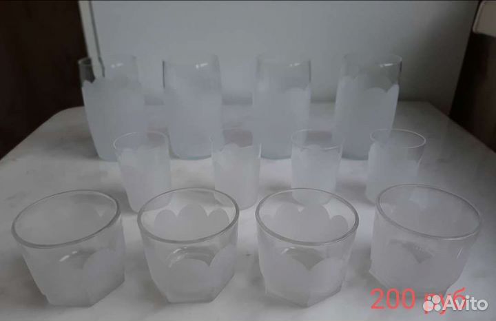 Бокалы, стопки