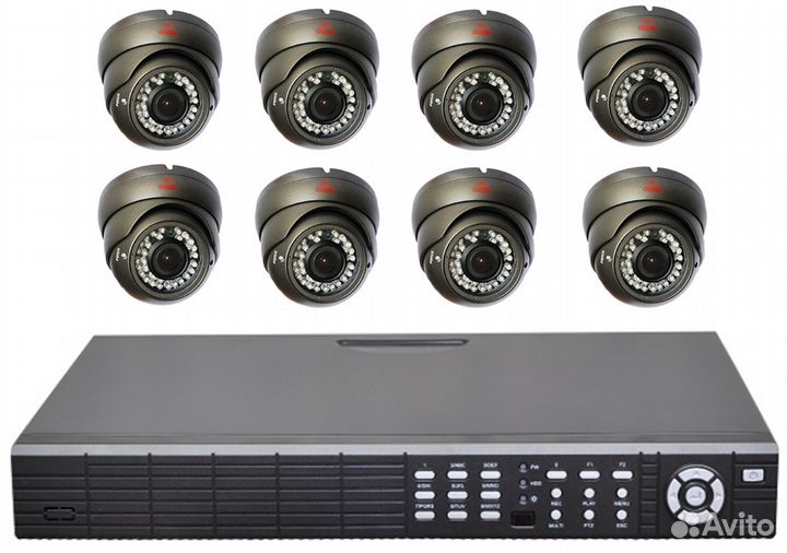 Комплекты Видеонаблюдения. Просмотр с телефона