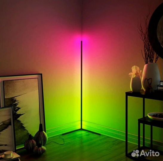 Cветодиодный LED tube RGB торшер светильник 140cм