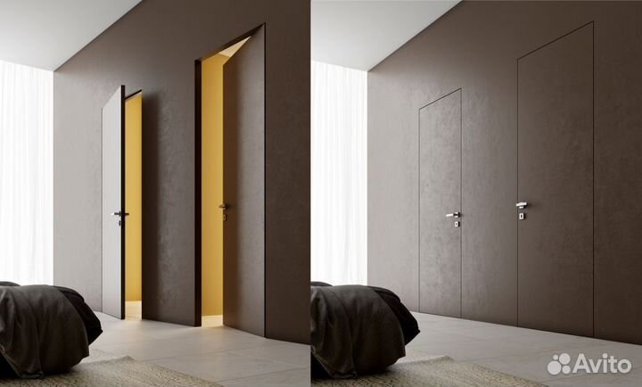 Дверь скрытого монтажа