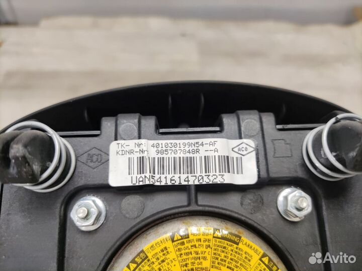 Duster Подушка безопасности в рулевое колесо Rena