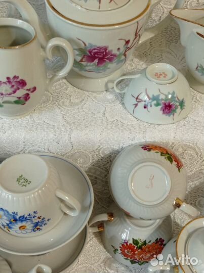 Фарфоровая посуда СССР, Китай 50-е годы