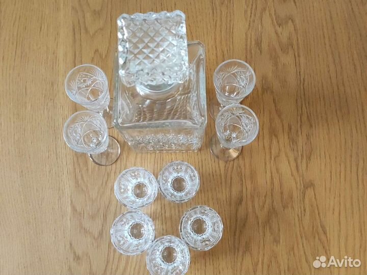 Набор советского хрусталя