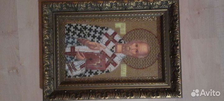 Икона из бисера