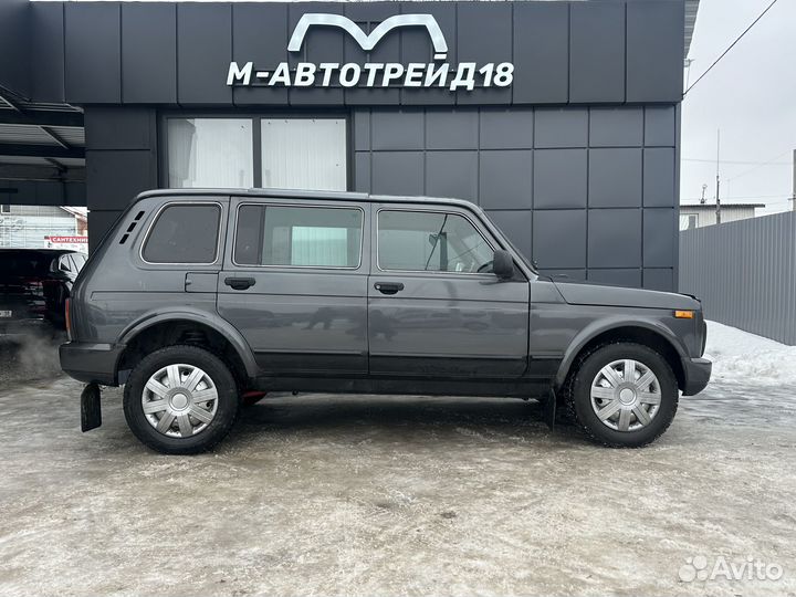 LADA 4x4 (Нива) 1.7 МТ, 2017, 100 000 км