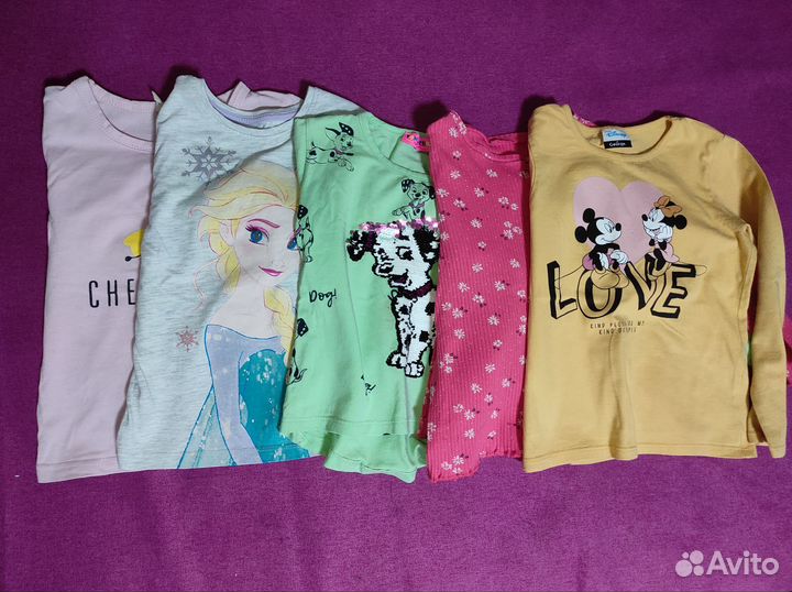 Пакет вещей на девочку 4-5 лет 104-110 см