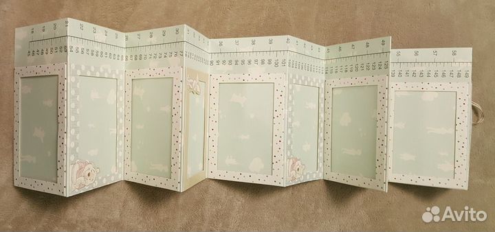 Новый детский ростомер-фотоальбом Marks & Spencer