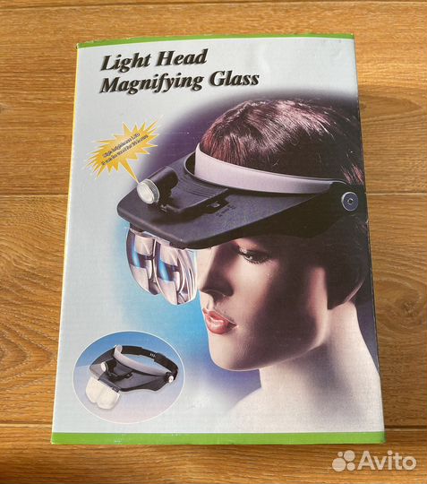 Очки лупа с подсветкой