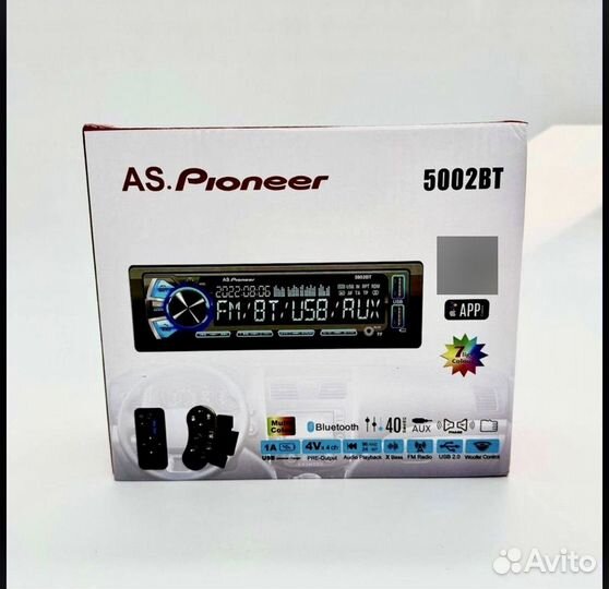 Автомагнитола pioneer с bluetooth